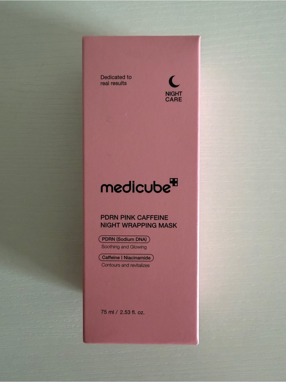 Medicube PDRN Pink Caffeine Night Wrapping Mask - Pink